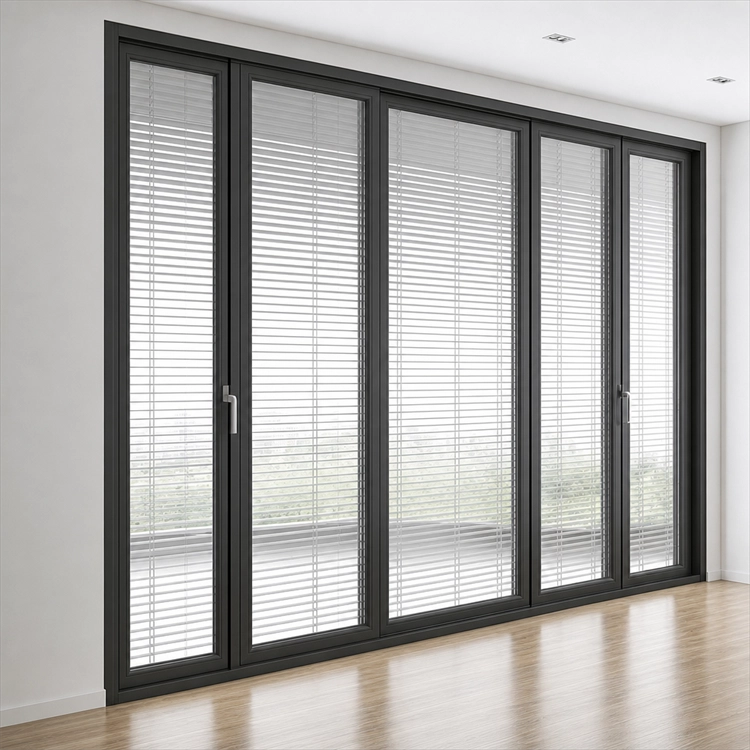 Custom Insulated Glass for Windows & Doors | Triple Glazing & Built-in Blinds | Factory Supplier