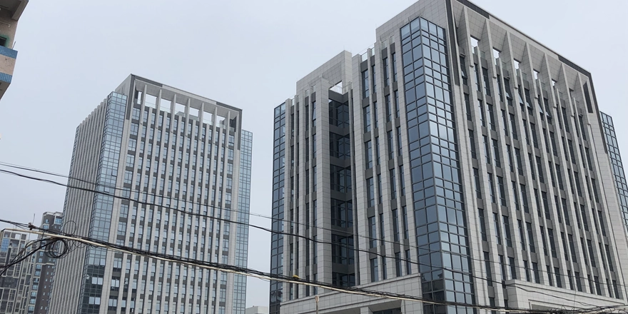 exterior walls buildings curtain wall factory