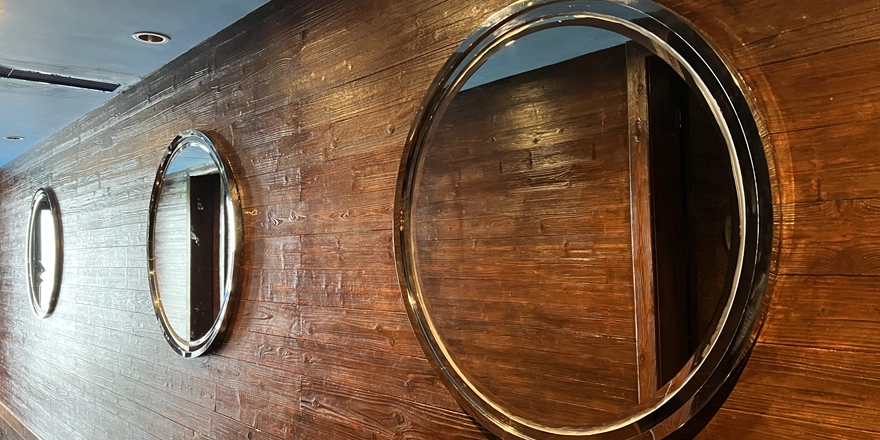 round shaped mirror factory