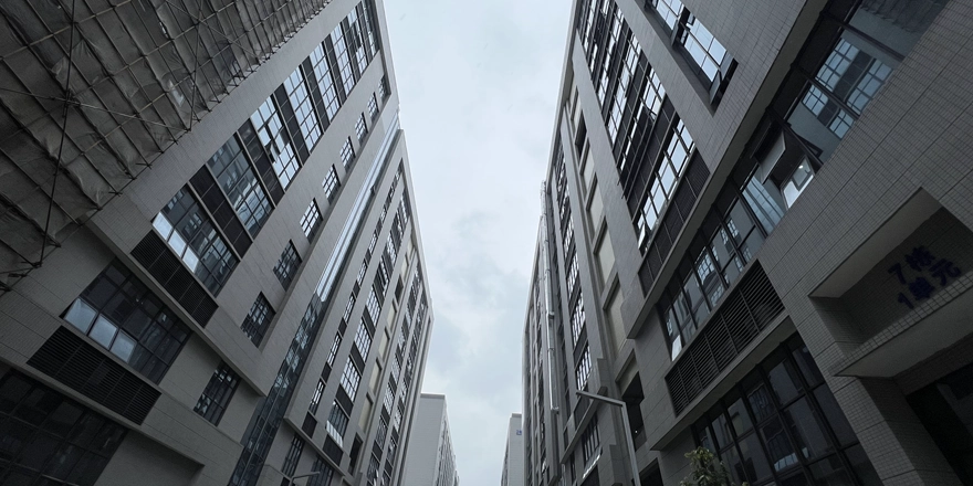 low e coated DGU insulated glass window curtain wall