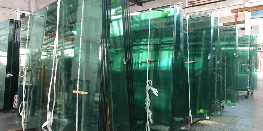 jumbo size clear laminated glass factory