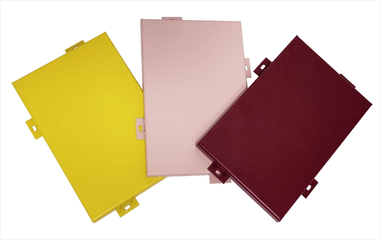 Zewnętrzna ściana osłonowa z powłoką natryskową z fluorowęglowodoru, producent paneli z forniru aluminiowego, cena