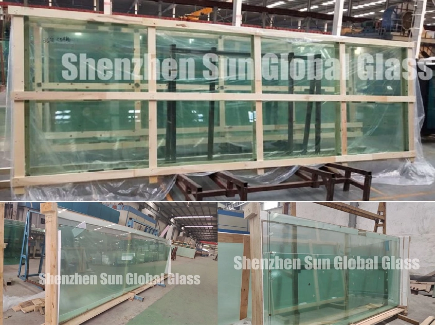 3.3x13m jumbo tempered glass price China supplier