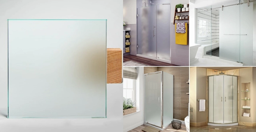 Wholesale glass shower doors 8mm tempered CE certified in China