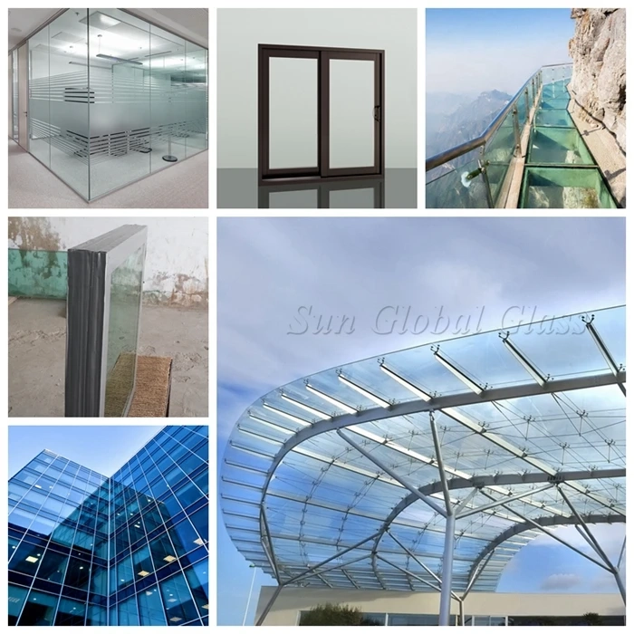 Black ceramic frit glass for spandrel glass applications manufacturer china