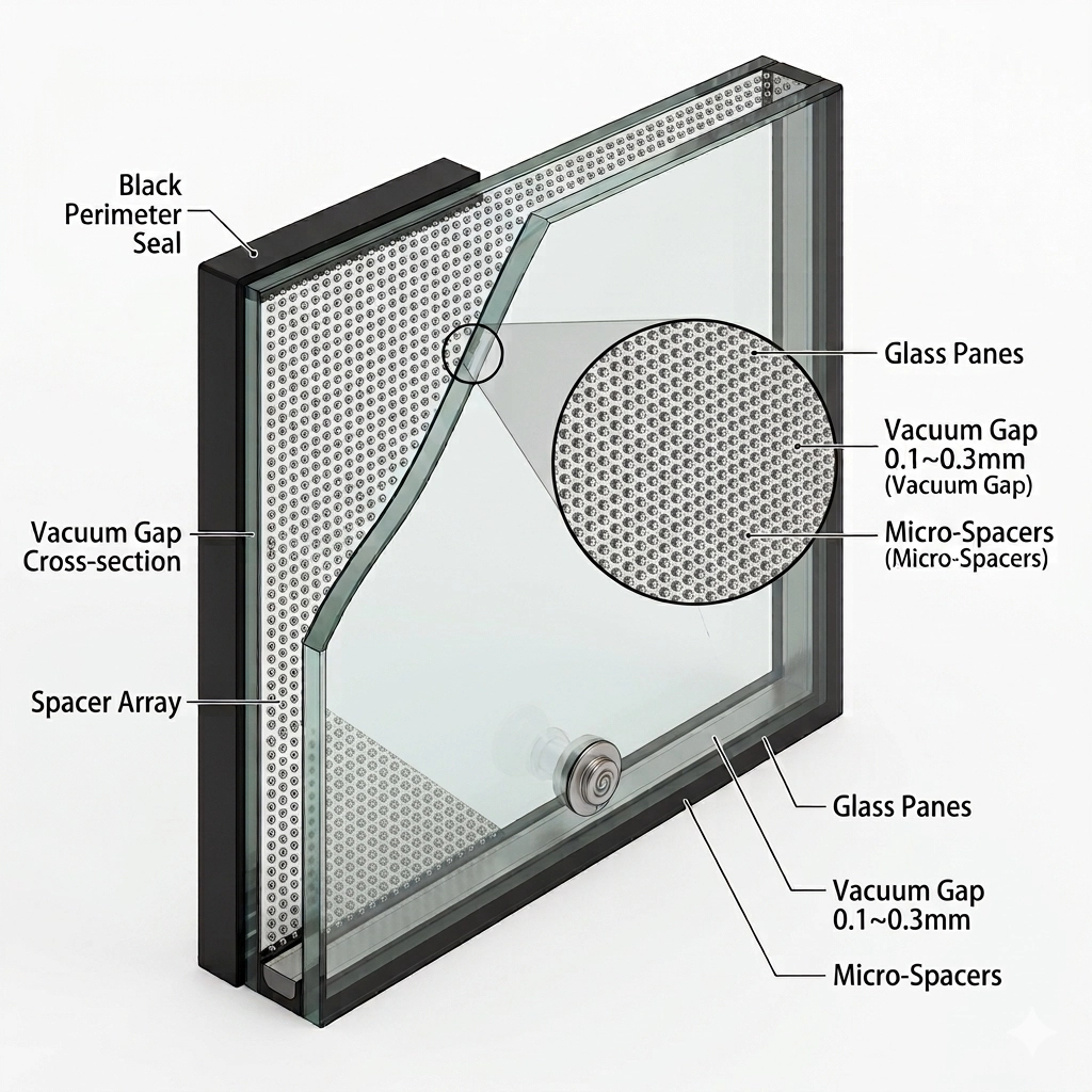Vacuum Insulated Glass (VIG)