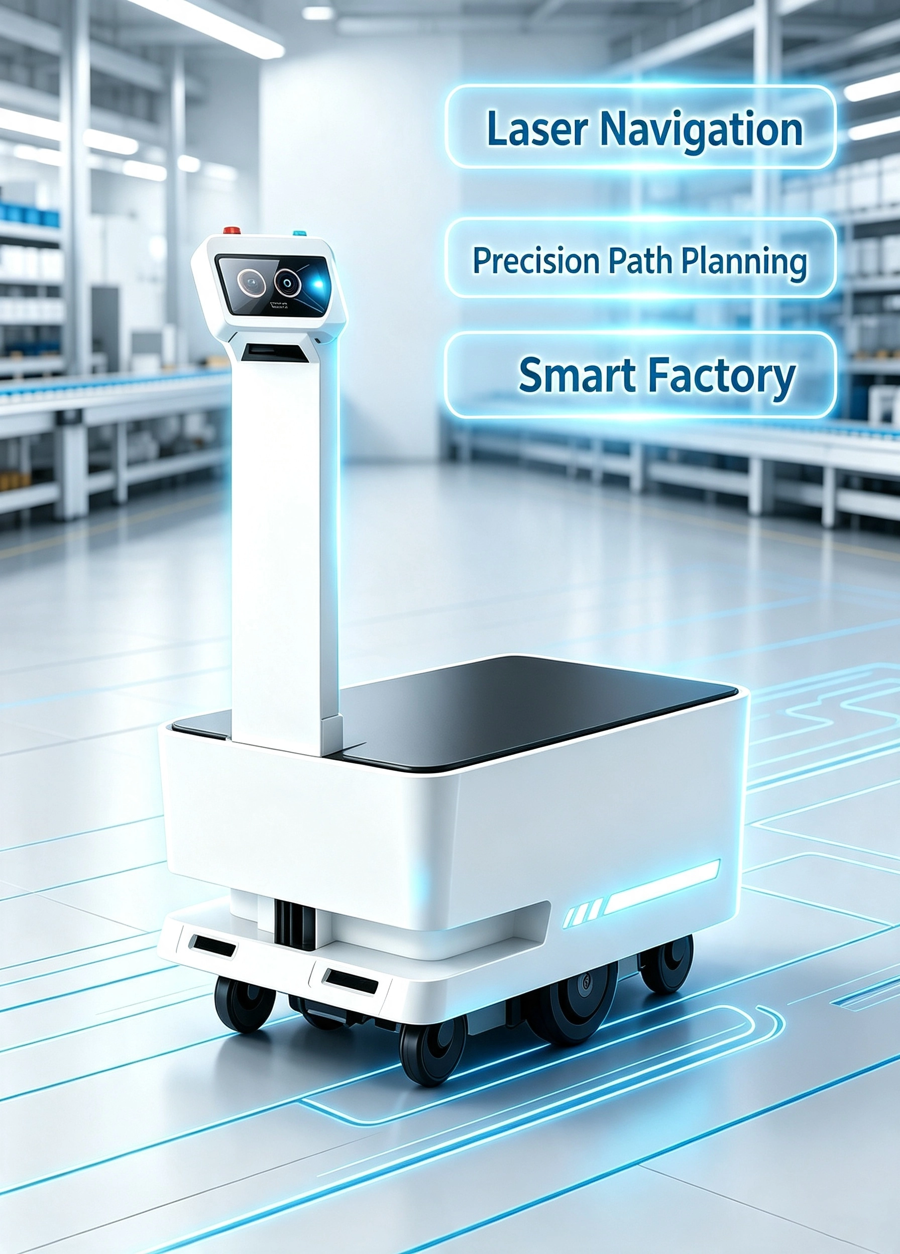 China Factory  AMR Delivery Robot Solutions manufacturer