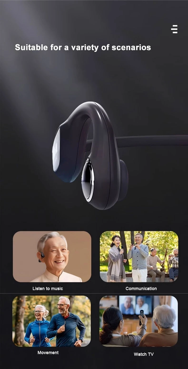 骨传导助听器：改善听力的非蓝牙选择