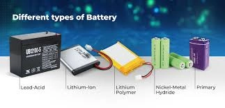 What are the common types of cells used in energy storage power supplies?