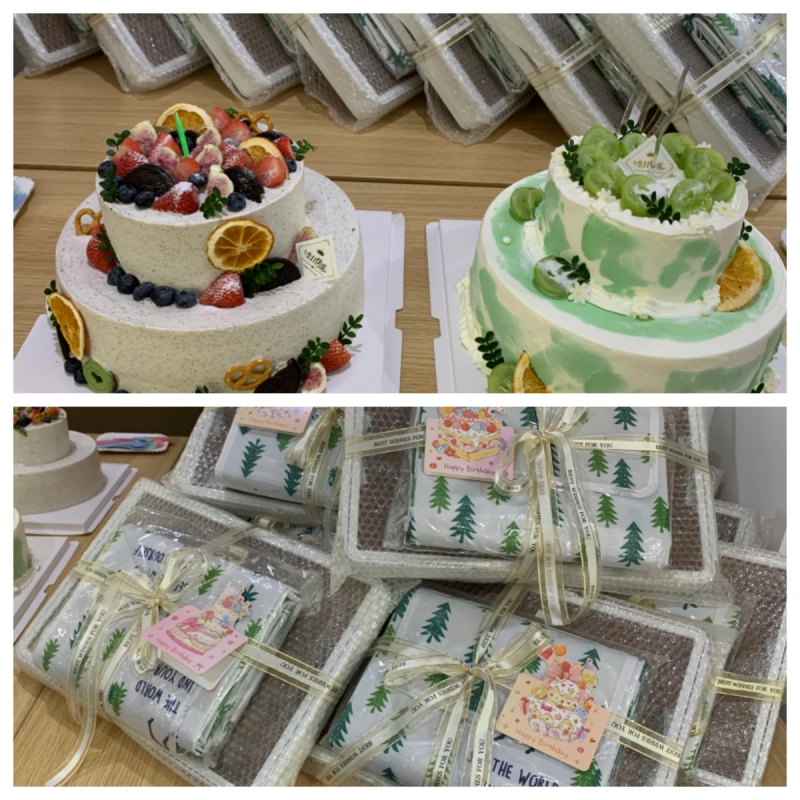Together in Warmth: Sunny Glassware Celebrates Q2 Employee Birthday