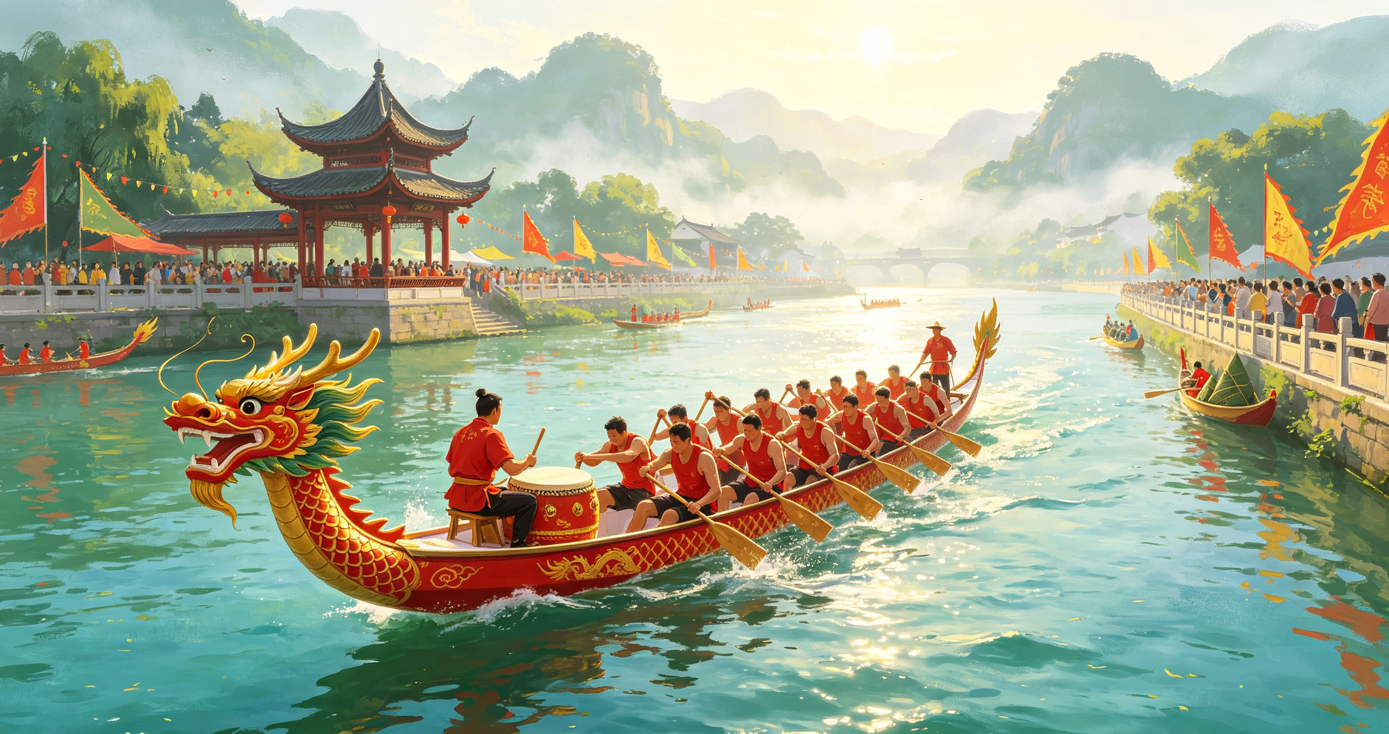 Se anuncia el acuerdo festivo del Dragon Boat Festival 2026: descanso de 3 días sin recuperación laboral