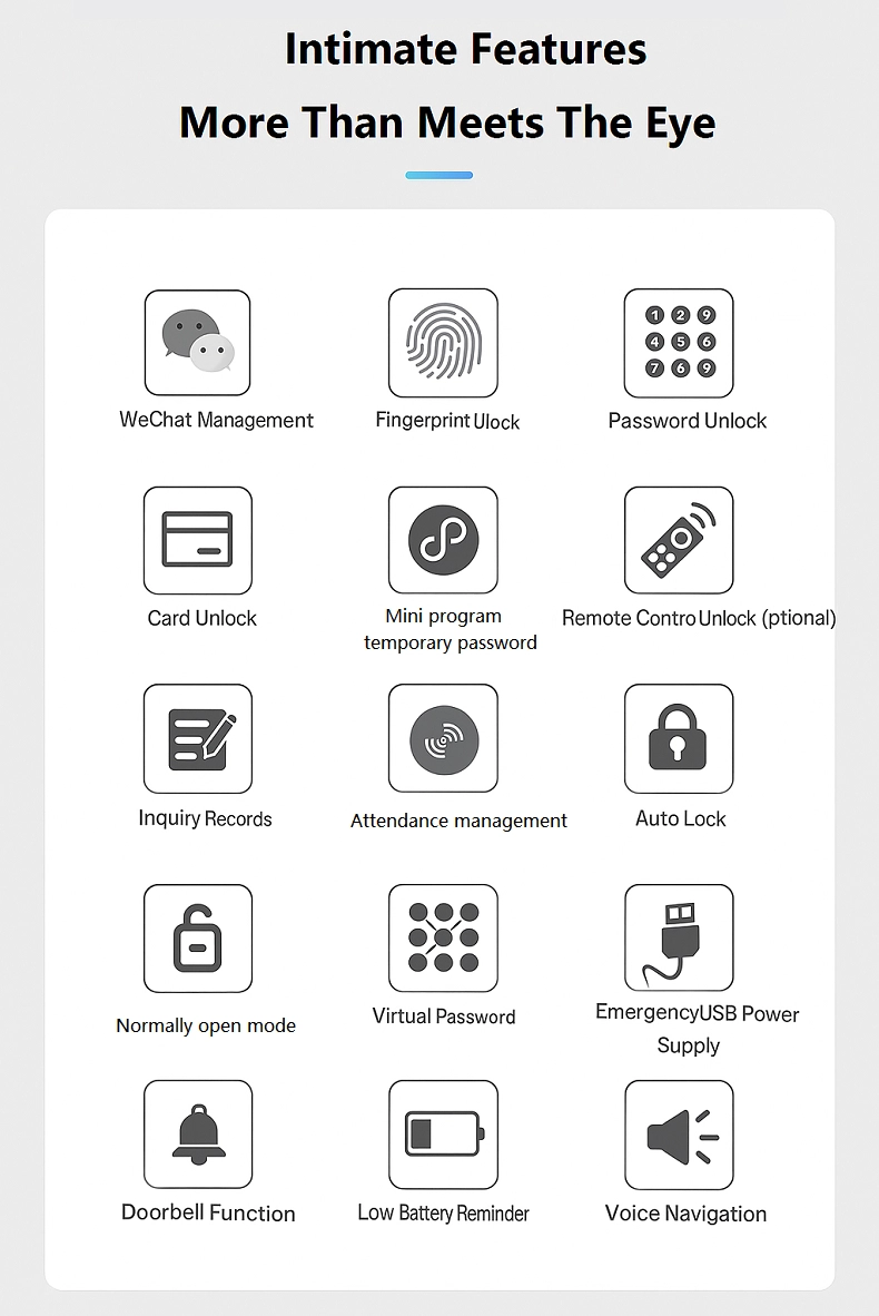 Smart Glass Door Lock Manufacturer
