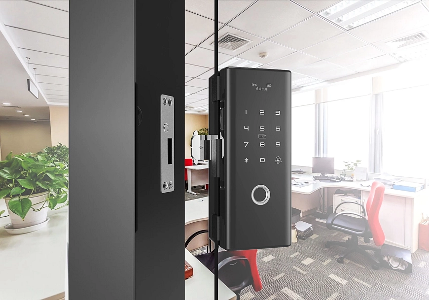 Glass Door Smart Lock Factory China
