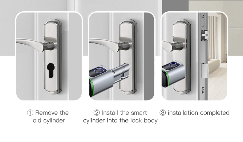 Keyless smart cylinder factory