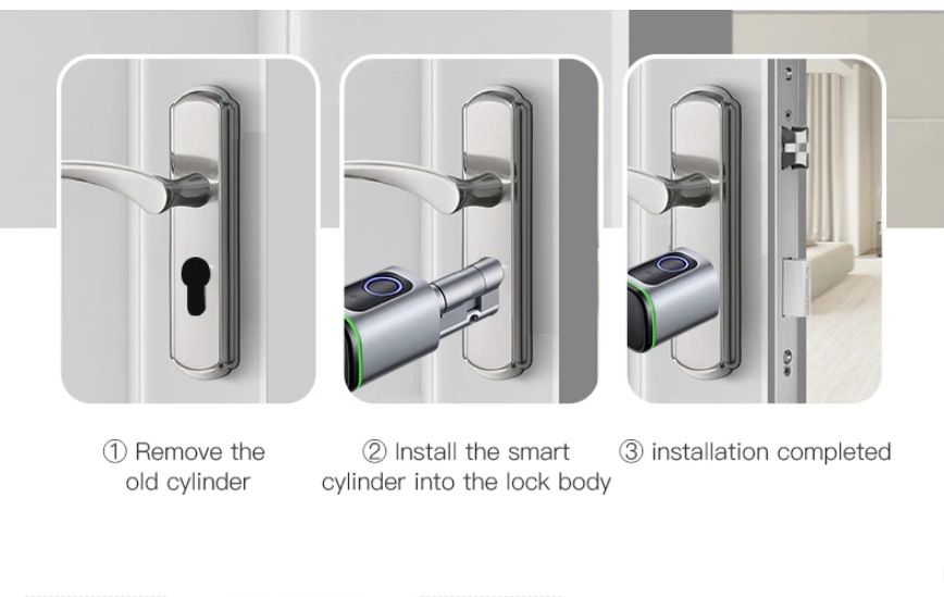 Wholesale Smart cylinder lock with APP China