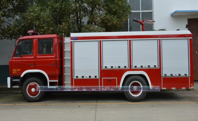 Dongfeng water tank fire truck supplier in China