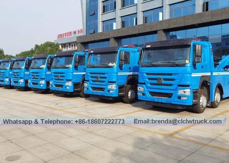 Heavy Duty Rotator Wrecker Recovery Truck