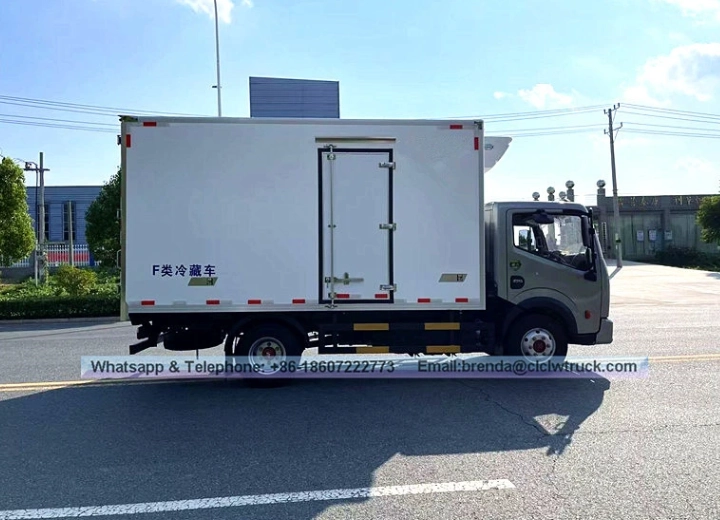 Energy-Efficient Refrigerated Truck China Made