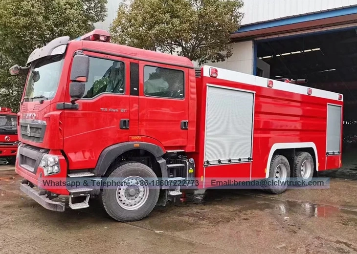 Sinotruk Firefighting Truck Specifications