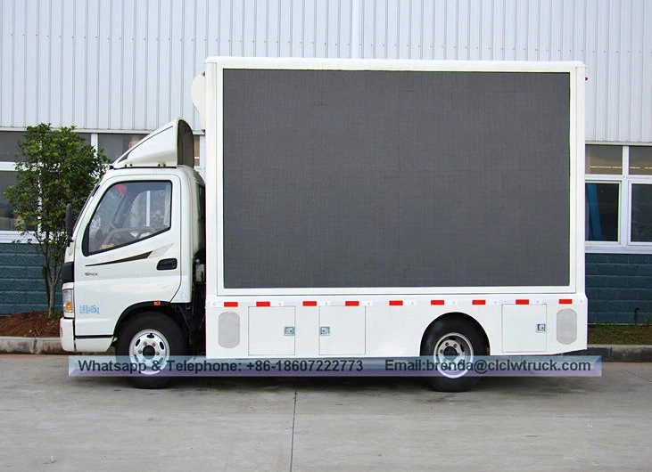 Mobile LED advertising truck supplier China