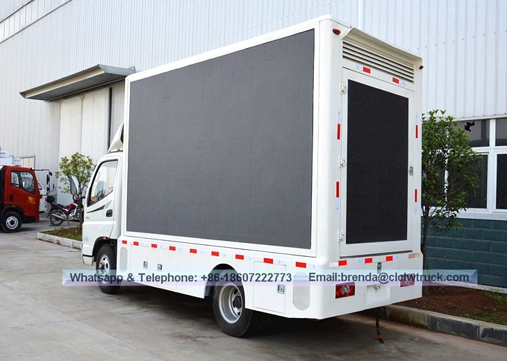 Chinese factory Mobile LED truck for sale