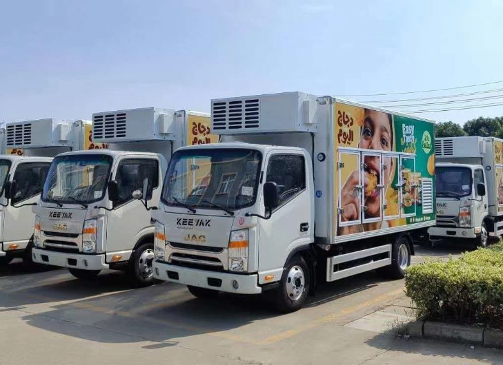 Energy-Efficient Refrigerated Truck China Made