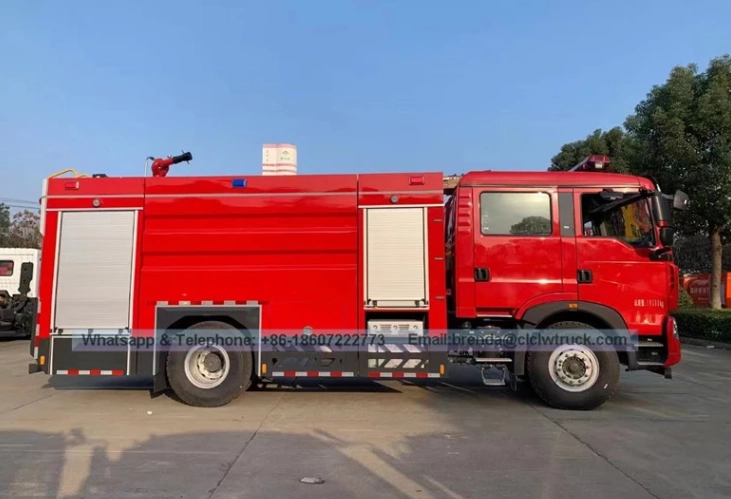 Emergency Fire Rescue Vehicle for Urban Areas