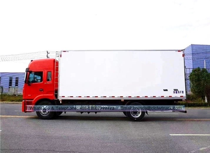  Furgoneta refrigerada al por mayor para compradores internacionales