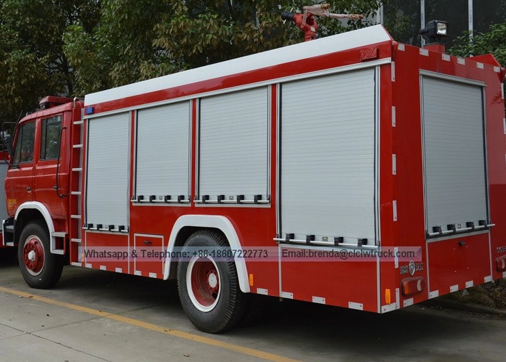 Camión de bomberos con certificación CE para Europa