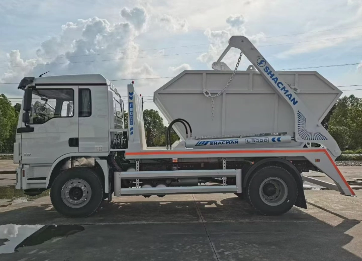 Fábrica de camiones de reparto de basura en China