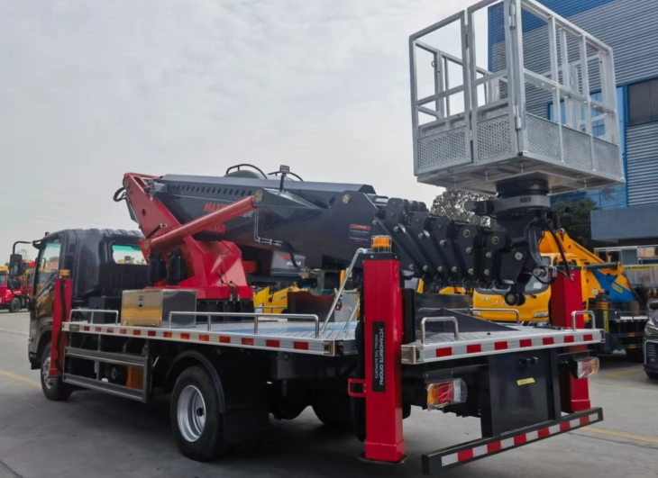 High working truck with 20m reach capacity