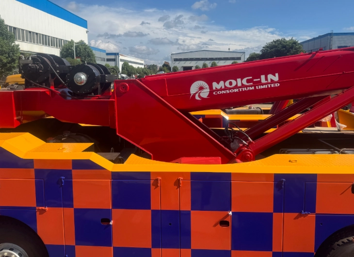 Camion de dépannage robuste à prix d'usine en Chine