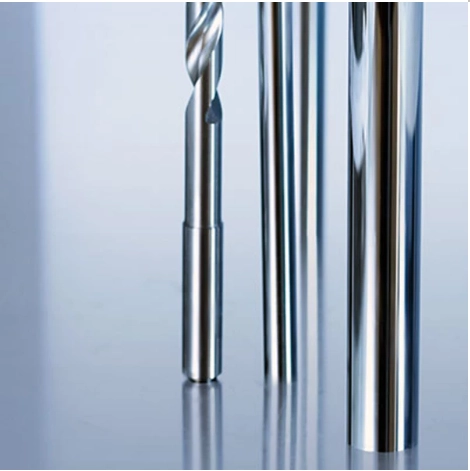 Tungtsen Carbide Round Bar with helical coolant holes