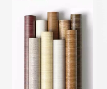 Greamán docht ardchaighdeáin Shandong le haghaidh rollaí páipéir meilimín troscáin 20 mil adhmaid scannán pvc fuar laminate
