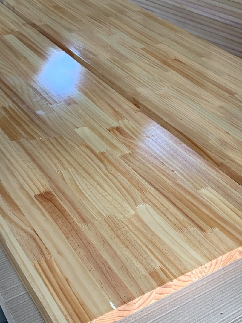 UV Finished Rubberwood Tabletops: Consistent Quality & Safe Export Packaging