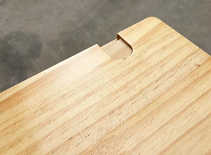 UV Finished Finger Joint Pine Panels | Unfinished Shaped Tabletop Blanks for Custom Furniture