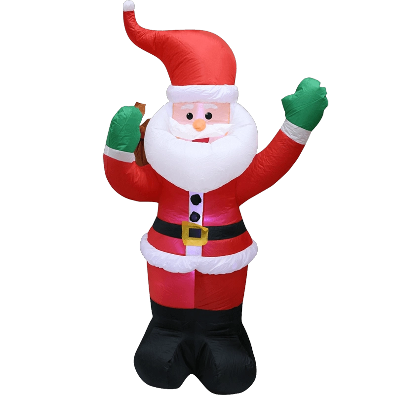 porcelana Senmasine Navidad Papá Noel inflable volar Navidad inflables decoración vacaciones invierno interior al aire libre fabricante
