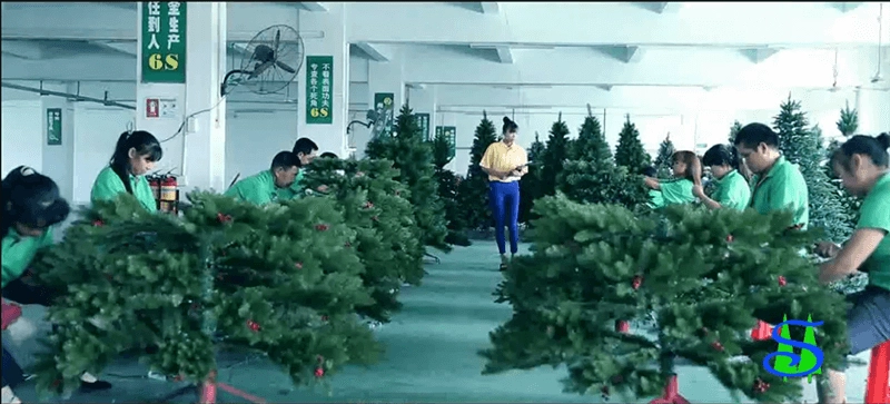 proceso del arbol de navidad