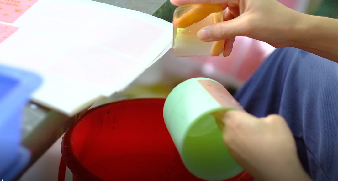 The process of creating an exquisite decal candlestick by Sunny Glassware