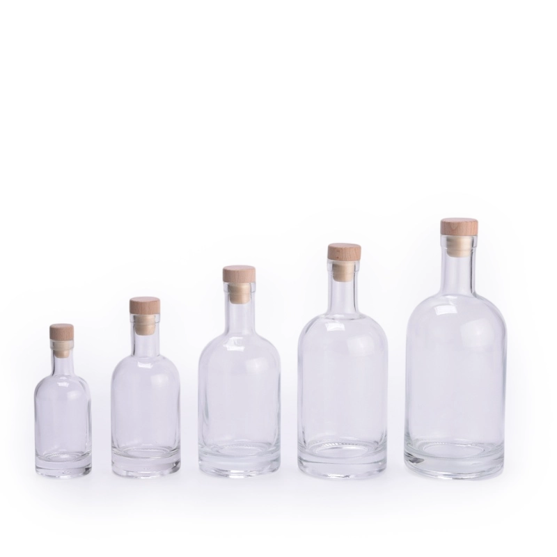 120ml clear glass reed diffuser bottle with stopper wholesale