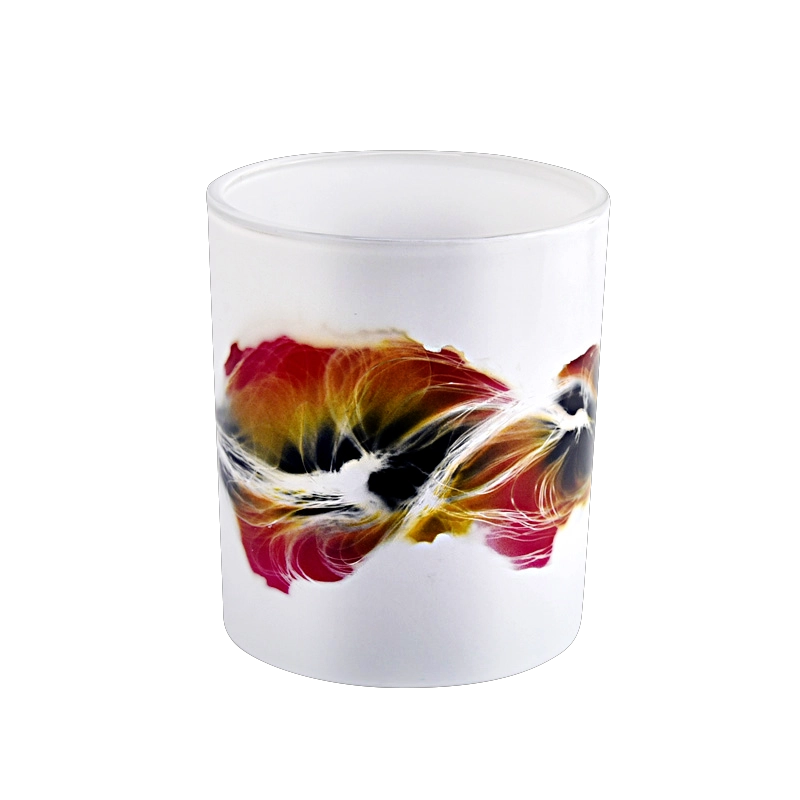 Lovely Glass Candle Jar For Decoration Empty Glass Candle Holder for Candle Making Lovely Glass Candle Jar For Decoration Empty Glass Candle Holder for Candle Making