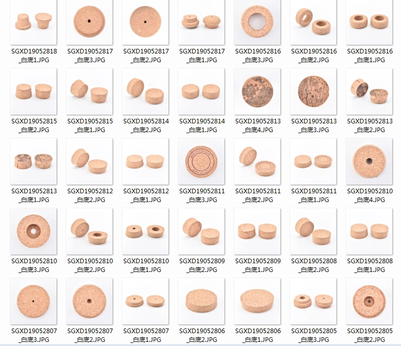 Custom Size Cork Lids For Scented Candles Glass Jars