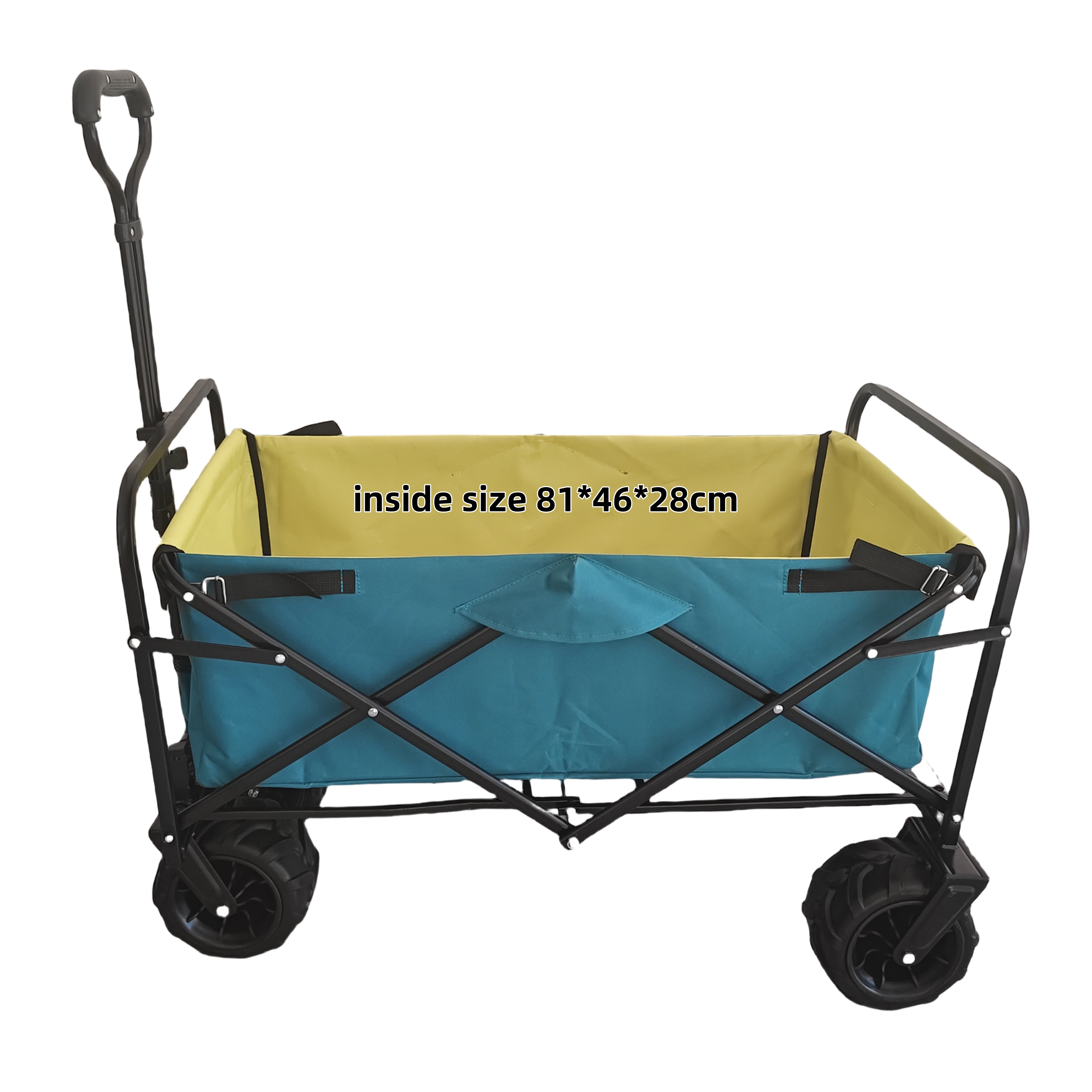 Gartencampingwagen Wagenwagen (260 lbs) zusammenklappbares Klappertierwagen im Freien