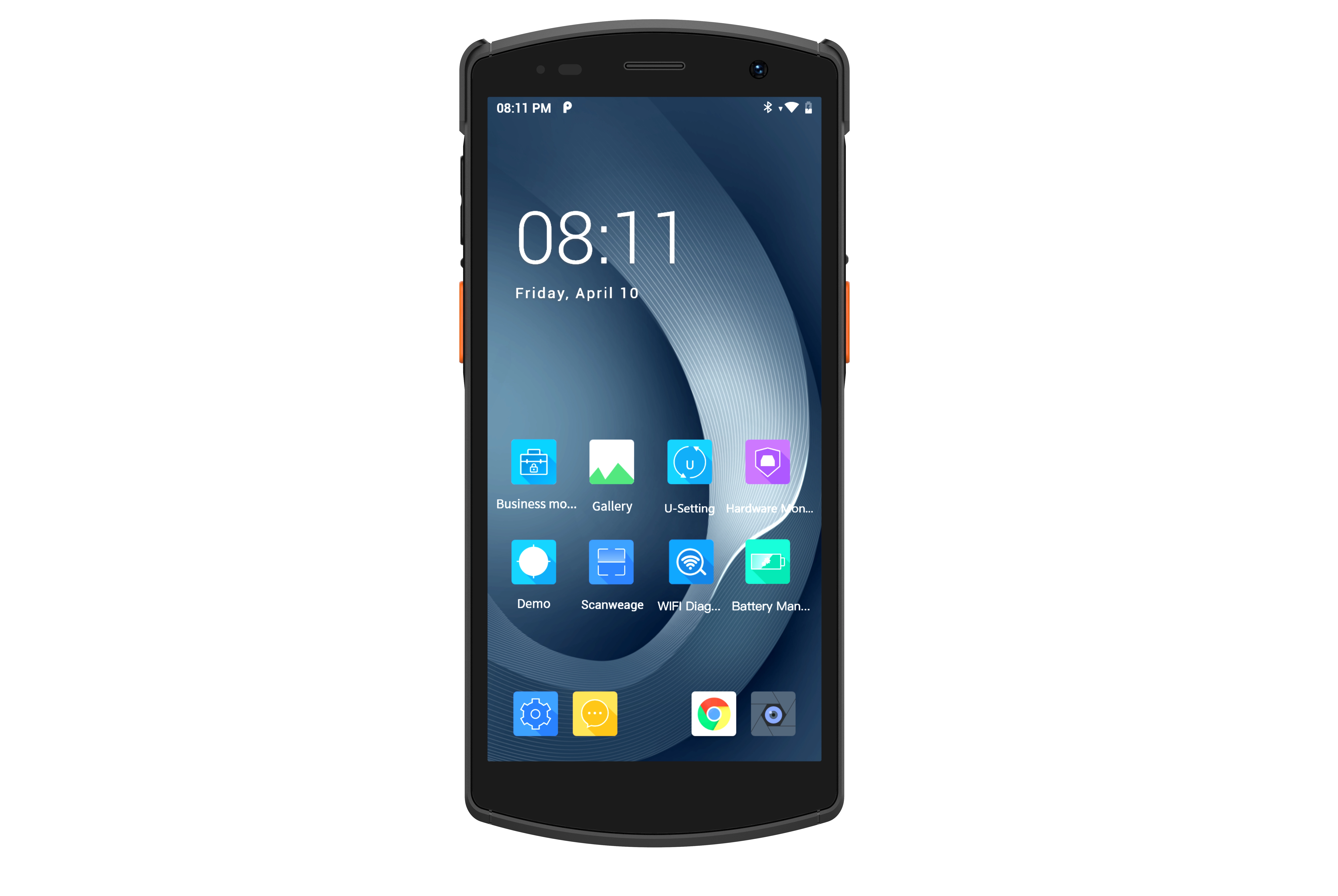 China Rugged Android Handheld PDA Terminal - Industrial Mobile Computer with Barcode Scanner manufacturer