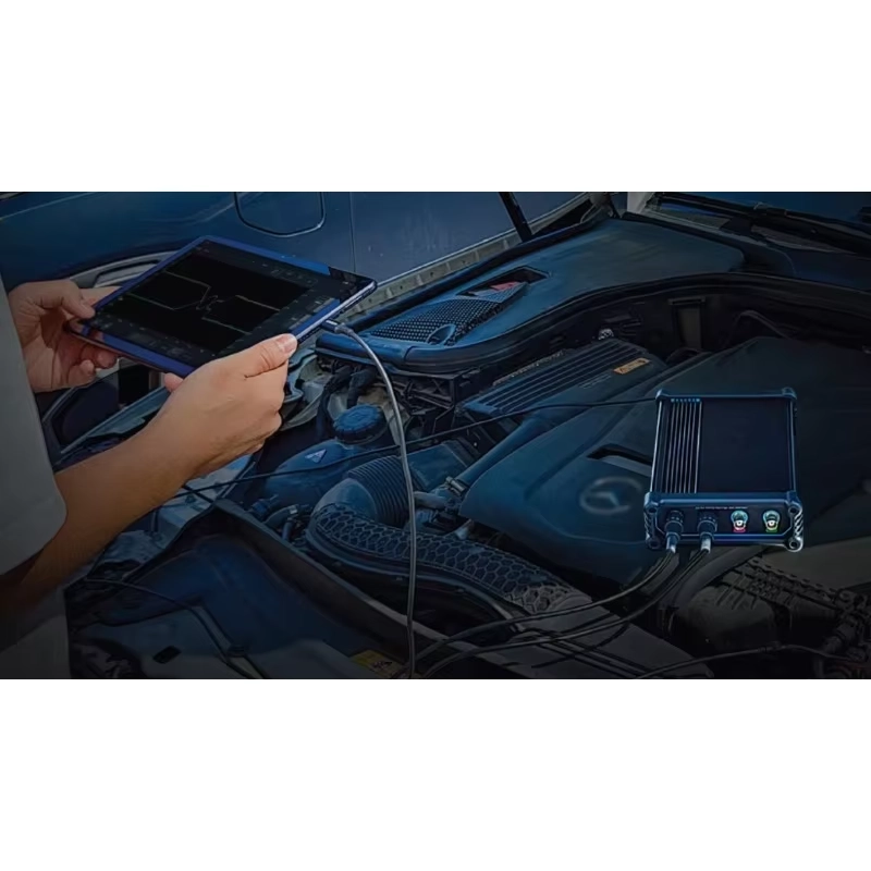 Micsig VATO2004 4-قناة 200 ميجا هرتز USB راسم الذبذبات 1GSa/s أخذ العينات الذاكرة 50Mpts أداة تشخيص السيارات