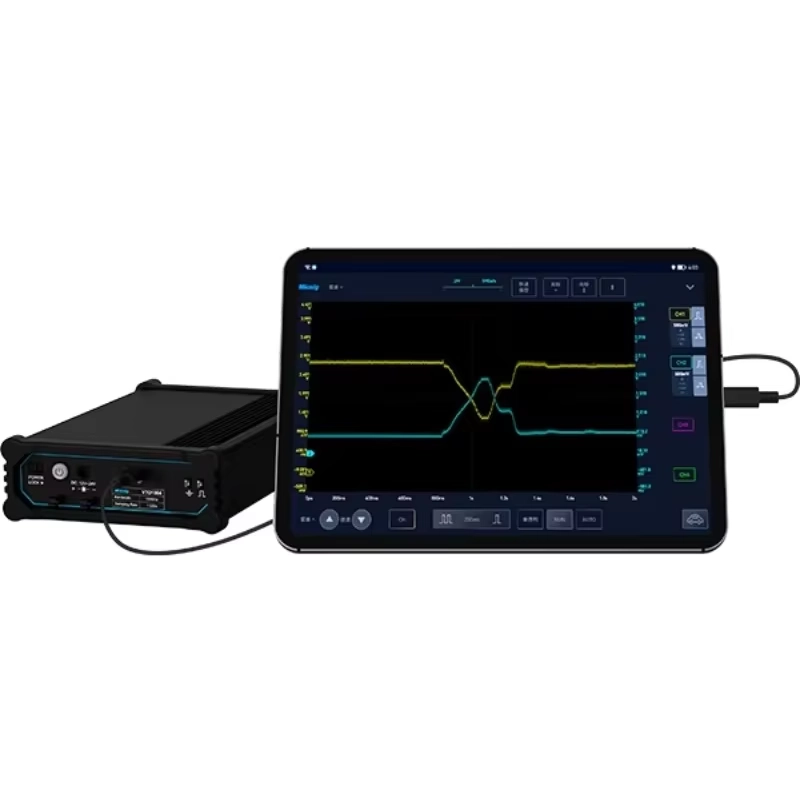 Micsig VATO2004 4-قناة 200 ميجا هرتز USB راسم الذبذبات 1GSa/s أخذ العينات الذاكرة 50Mpts أداة تشخيص السيارات