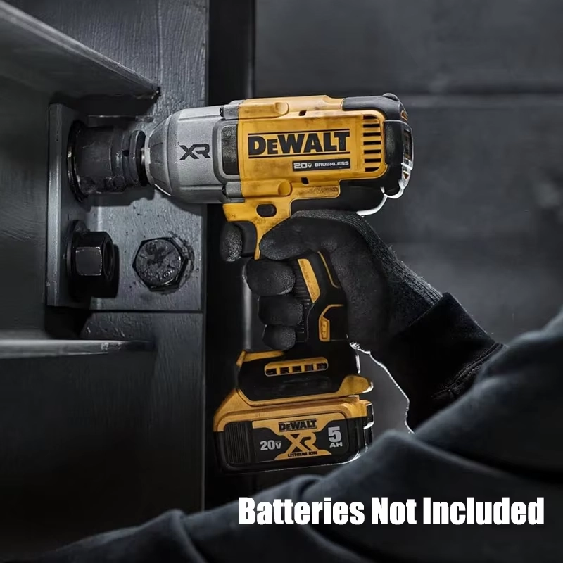 DCF900NT 20V MAX XR 1/2 Inch Impact Wrench Industrial Grade Cordless Brushless Variable-Speed Power Tool 18V Rated