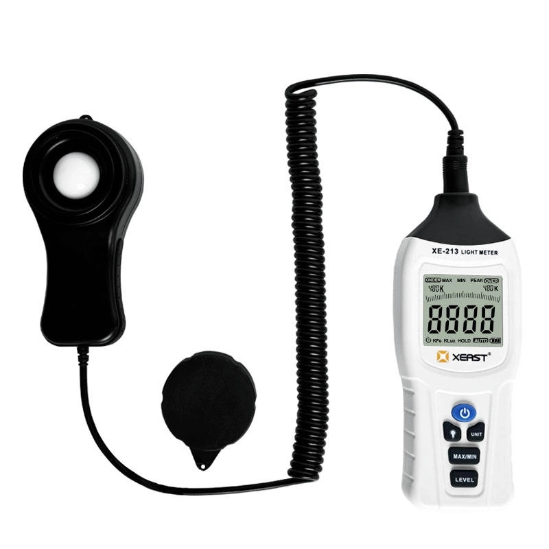 China XEAST XE-213 Digital Lux Meter Customizable Light Meter Illuminometer Smart Sensor with OEM Support manufacturer