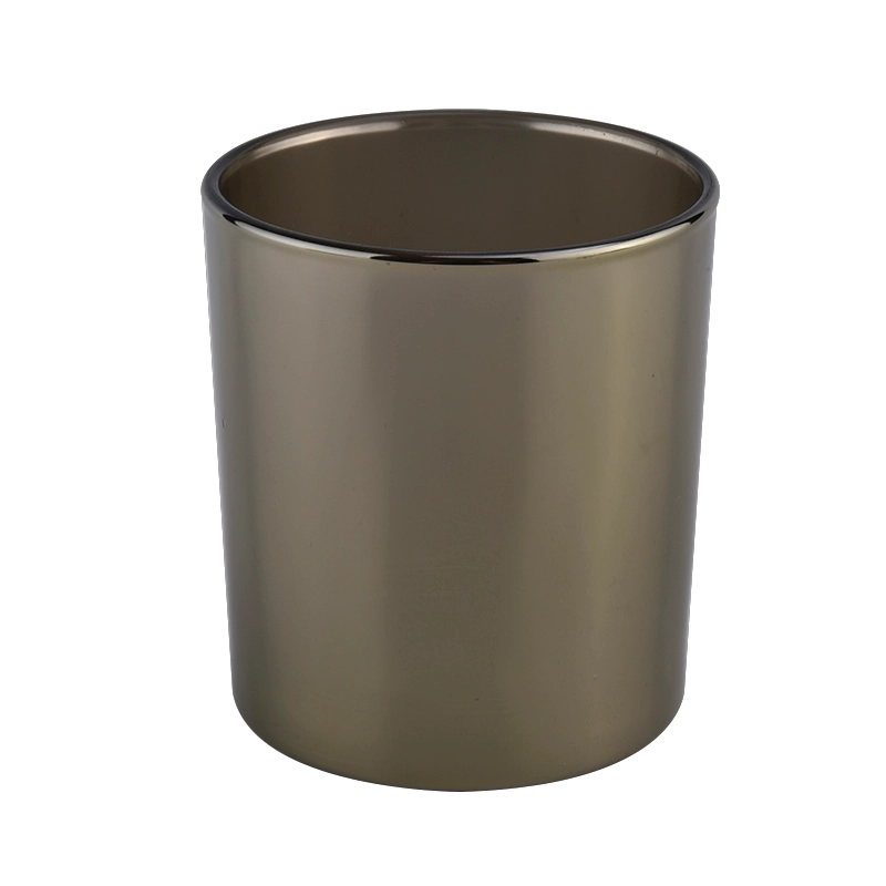Custom luxury empty glass candle jars