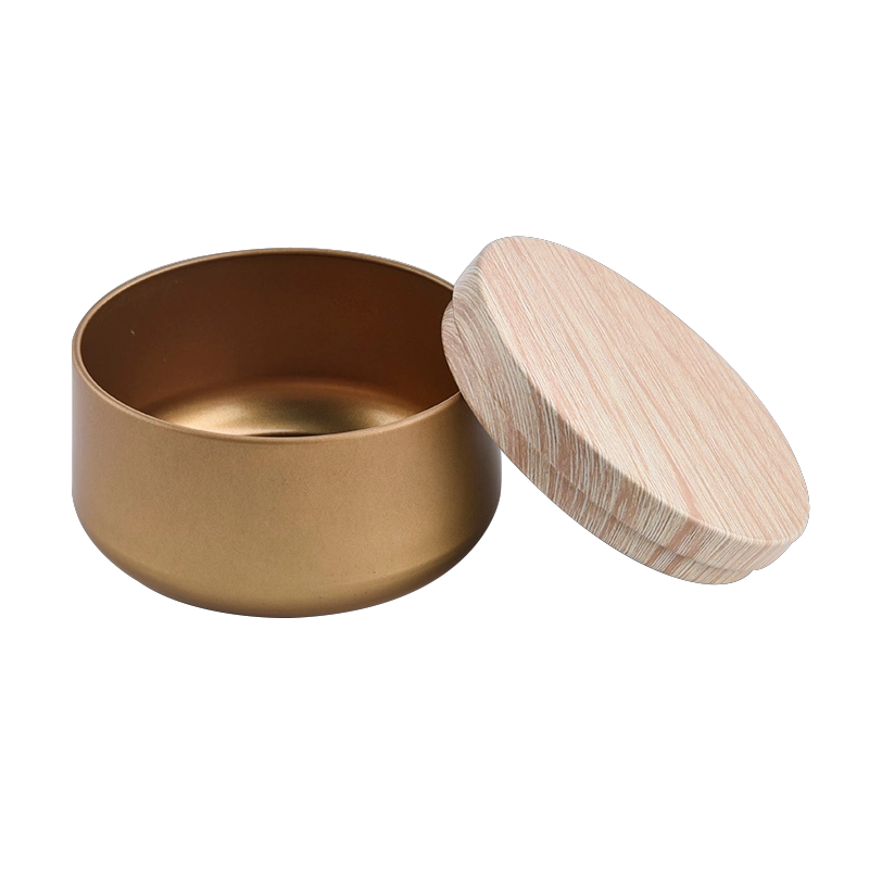 hot sales matte gold metal candle bowl